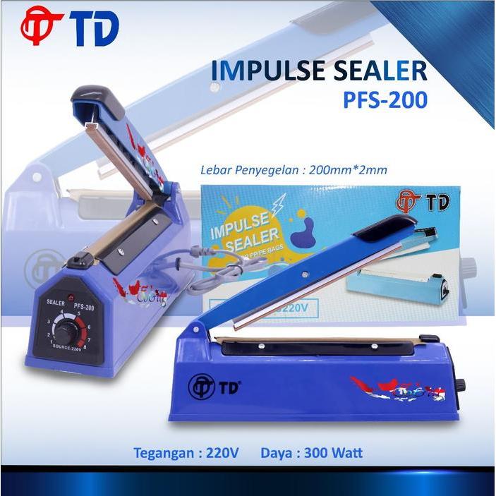 ALAT PRESS PLASTIK / IMPLUSE SEALER 20CM & 30CM OMICKO