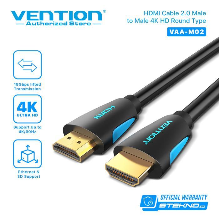 Vention [M02 5M] Kabel Hdmi V2.0B 4K Ultra Hd