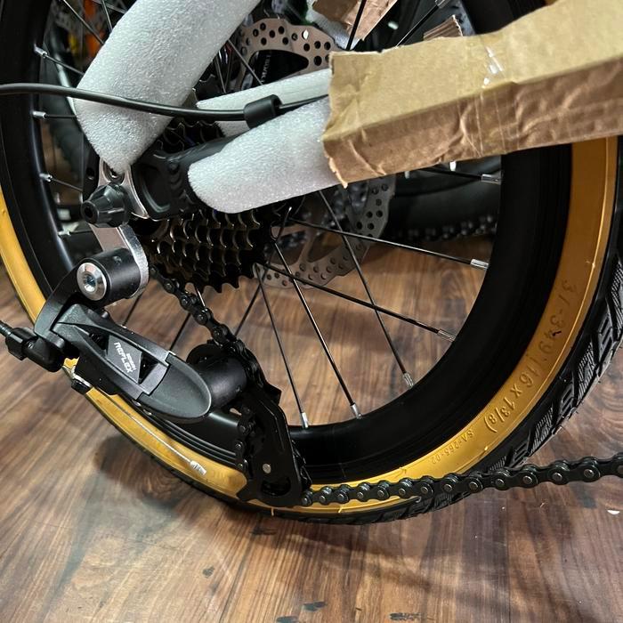 TERLARIS Sepeda Lipat Folding Bike 16 Foldx Lite Bali Speed Selamat Berbelanja