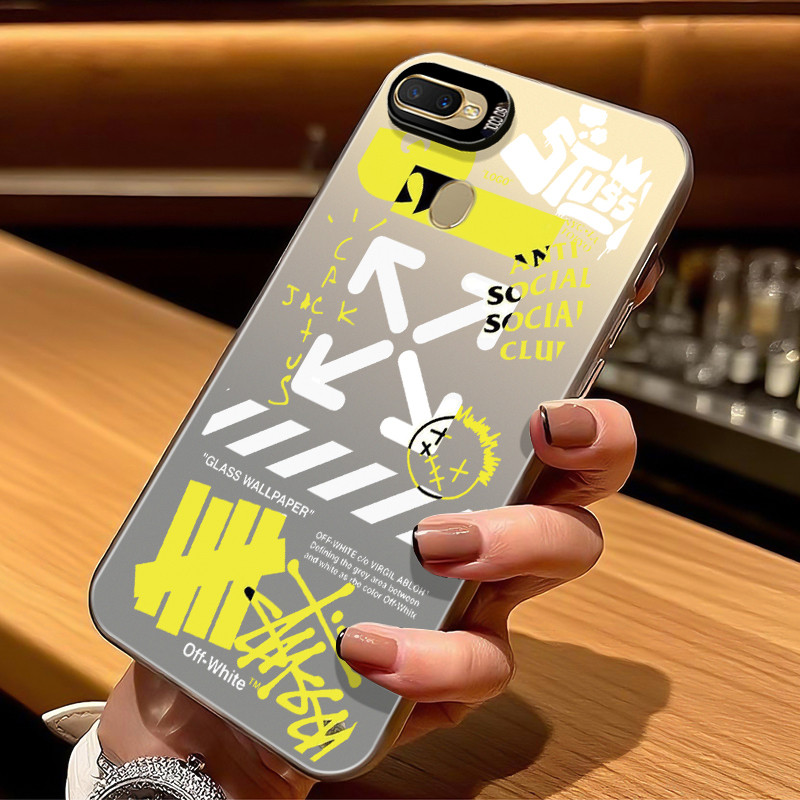 Casing Hp Untuk OPPO A7 OPPO A5s OPPO A12 OPPO A12S A11k Case Hp Silikon Softcase Kasing Kesing Cesi