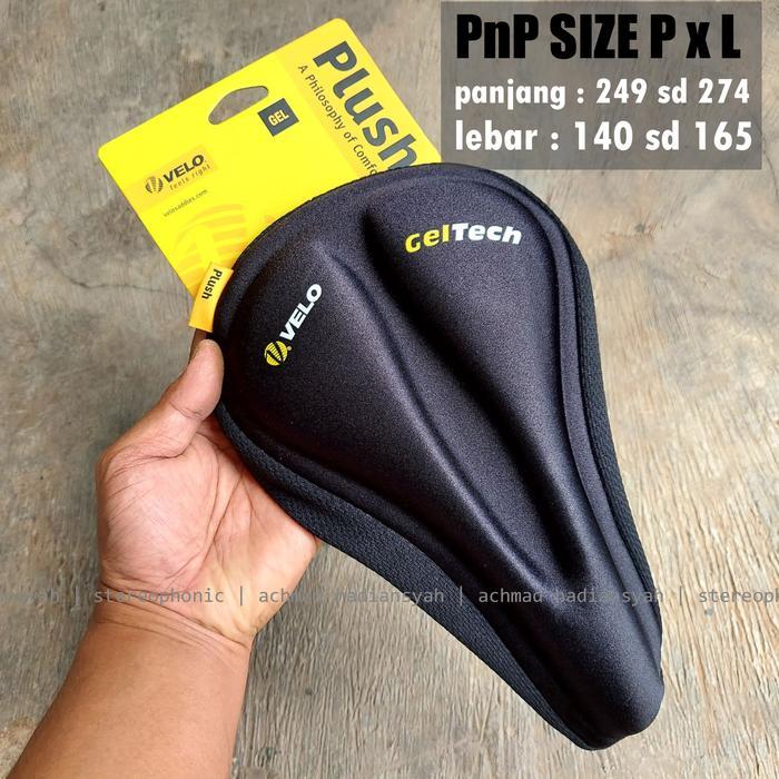 Cover Saddle VELO GEL Sarung Saddle VELO Plush VLC 032 Cover GEL VELO