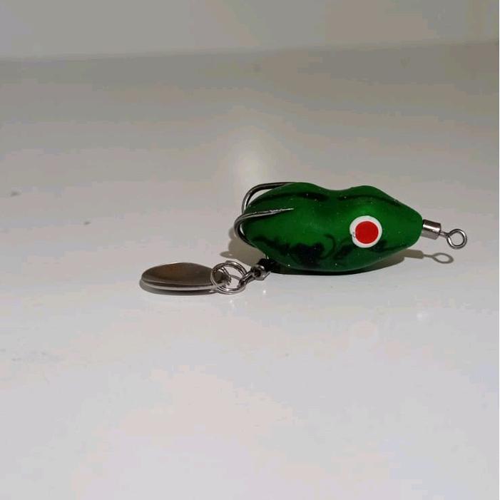 SOFT FROG UMPAN PANCING 3CM Pipih Lure ikan gabus
