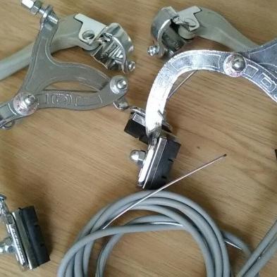 REM SET SEPEDA BMX / ANAK PACIFIC CHROME LENGKAP