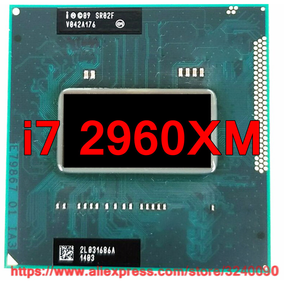 . Original Lntel Core I7 2960Xm Sr02F Cpu (8M -