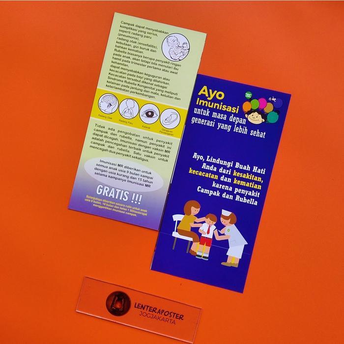 Flyer Imunisasi - Brosur Kesehatan Imunisasi