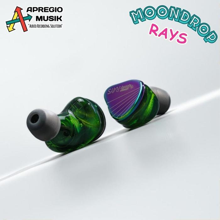 Moondrop GRAVITY RAYS Dynamic + Planar Driver IEM With Type C + ENC Mic upgrade dari moondrop MAY