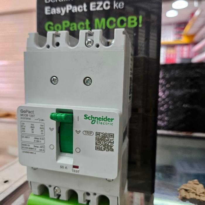Mccb Schneider Gopact 3P 50A 80A 100A Baru