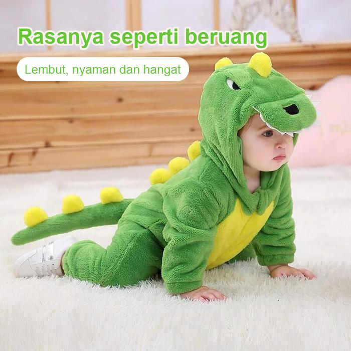 Terlaris Baju Kostum Onesie Dino Baju Karakter Kostum Onesie Dewasa Kostum Dinosaurus Flanel Best