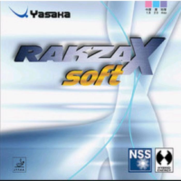 Yasaka RAKZA X SOFT Karet Tenis Meja Versi Soft Kontrol Tinggi Speed dan Spin Signifikan Made in