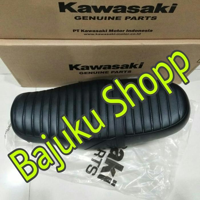 Jok Sadel Jok Kawasaki W175 W 175 Hitam Original Kawasaki Premium