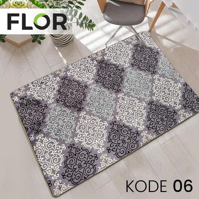 [Melody] Karpet FLOR 140X190 - FLOR Collections Lembut & Berkualitas