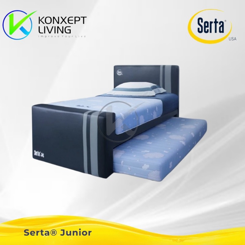 Serta JR Springbed Double Bed Ukuran 120x200 Fullset