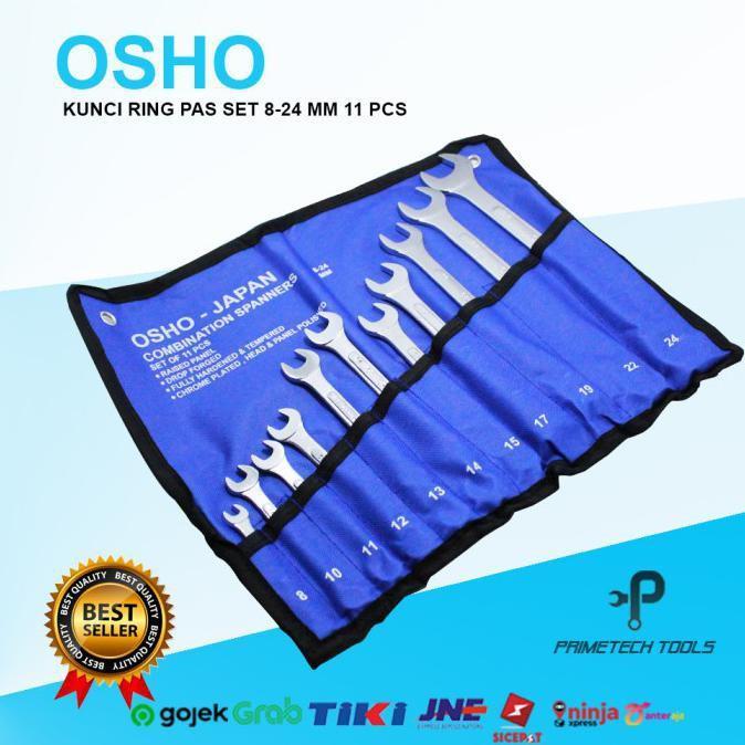 Osho Kunci Ring Pas 8-24 Mm 11 Pcs Termurah