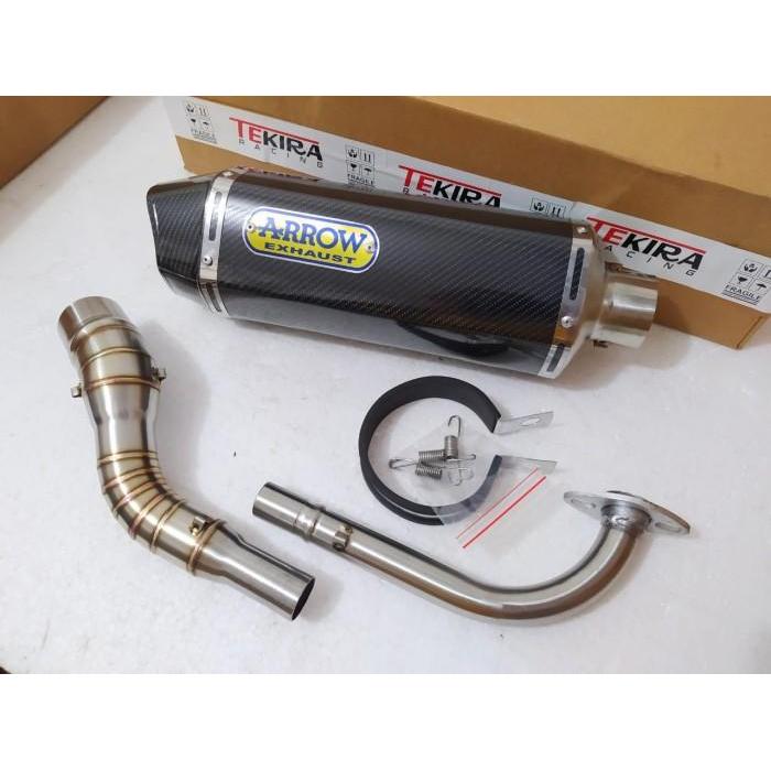 Knalpot Racing Arrow Carbon Nmax Abs Non Aerox 155 New Old