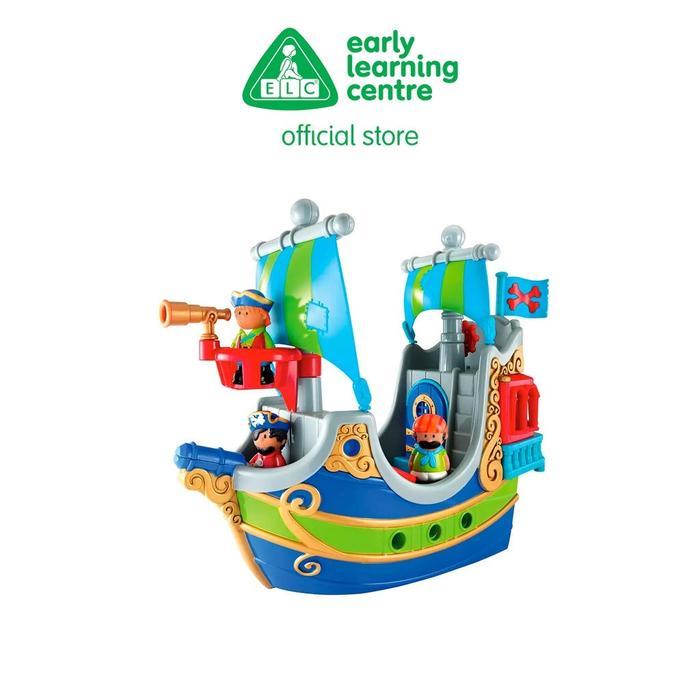 ELC Happyland Pirate Ship - Mainan Pretend Play Kapal Bajak Laut Anak Balita 2 Tahun