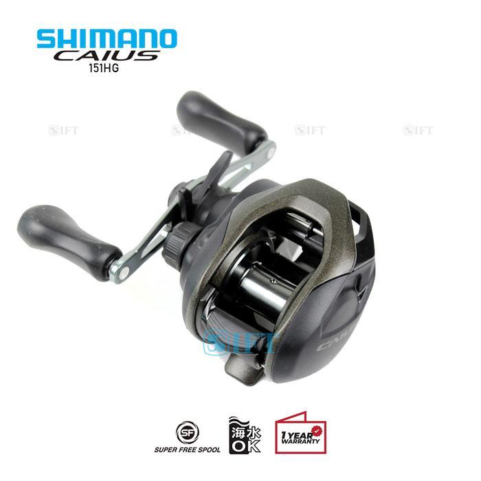 Reel BC SHIMANO CAIUS C [24] 150/151 HG Saltwater Resmi