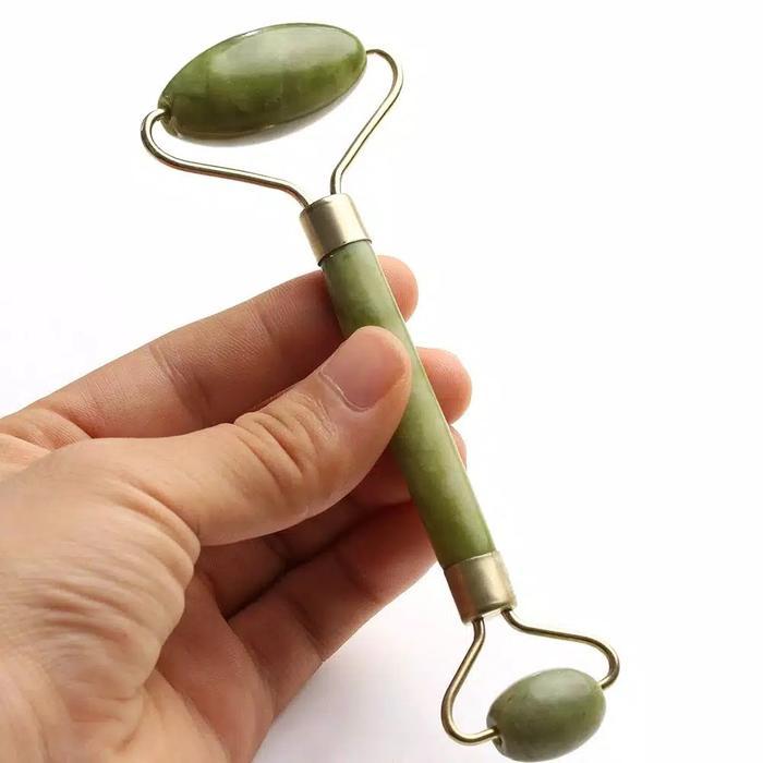 Facial Face Roller Massage Alat Pijat Wajah GuaSha Treatment Wajah