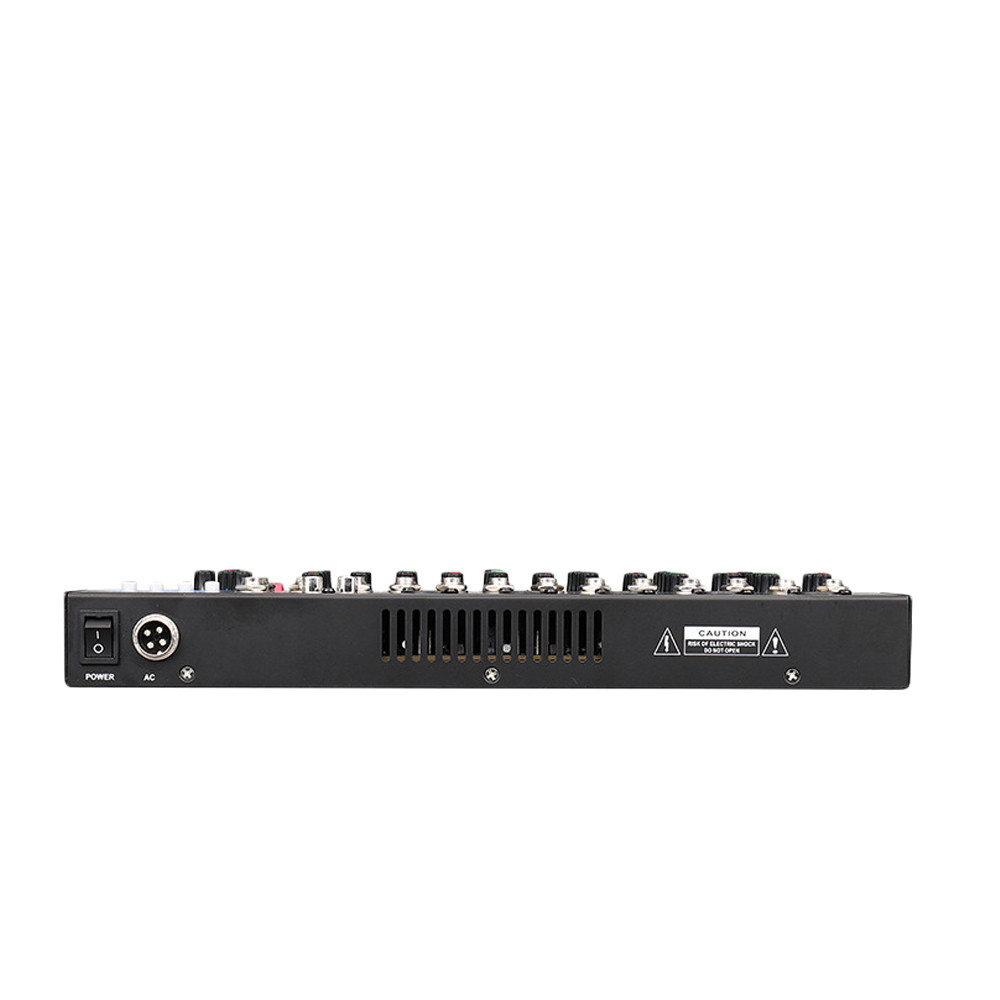 . Flygrow F4 Mini Professional Audio Mixer 4-Channel Reverb -