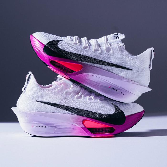Sepatu Original Running Nike Air Zoom Alphafly 3 Hyper Violet Bnib Tbk