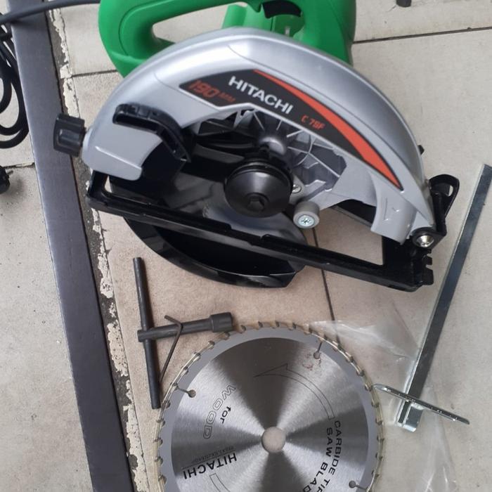 storejayabaru Mesin gergaji kayu Circular Saw HITACHI Ori C7SF C7SS 7 inch