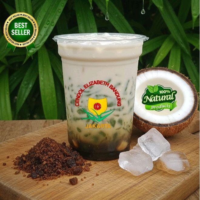 ES CENDOL ELIZABETH Gelas Cup Pres Cendol Dawet Alami Organik Original Asli Food