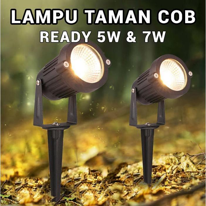 lampu led 5 watt cob tancap sorot taman / Lampu Taman Led 5w/ 5 watt COB Tancap
