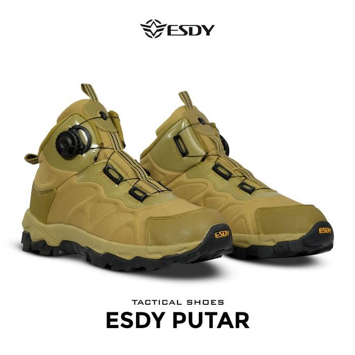 Sepatu esdy Putar Tactical / Sepatu esdy putar 6 inch