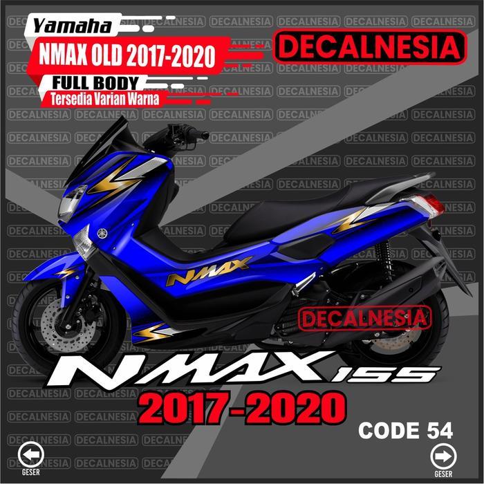 Decal Nmax 155 Old 2019 2018 Full Body Sticker Motor Stiker Yamaha 2020 Modif Variasi Aksesoris