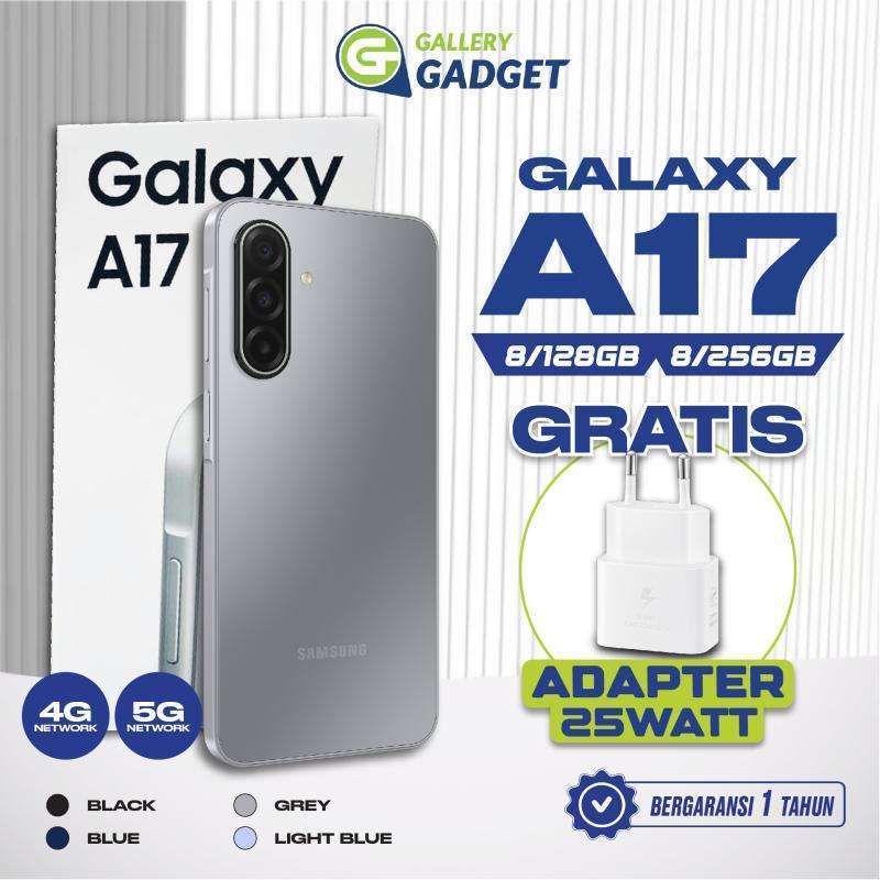 Samsung Galaxy A17 4G 5G 8/128 8/256 GB HP Android Garansi Resmi