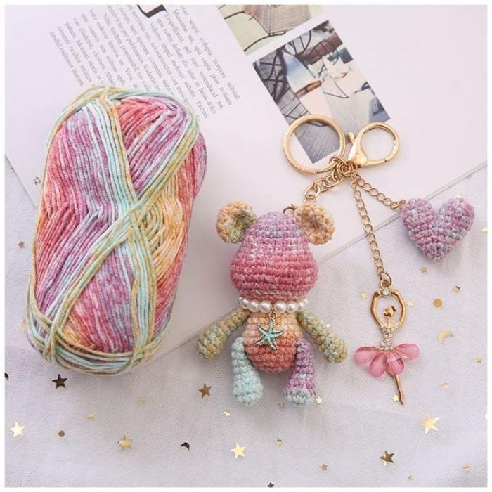 Benang Rajut Milk Cotton Sembur Premium