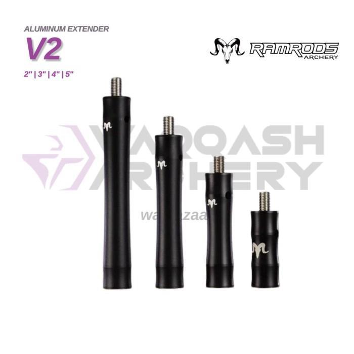RAMRODS V2 ALUMINUM STABILIZER EXTENDER Recurve Standard Original