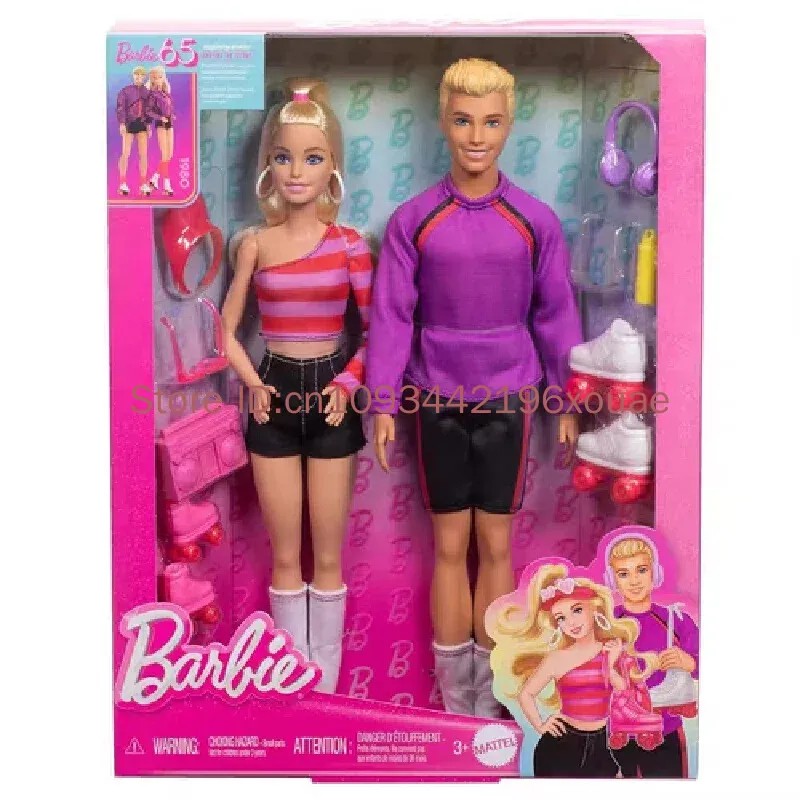Barbie Cowboy Ken Doll - Vintage Collection Beach Holiday Xie Li Male Baby Play Home Toy for Kids