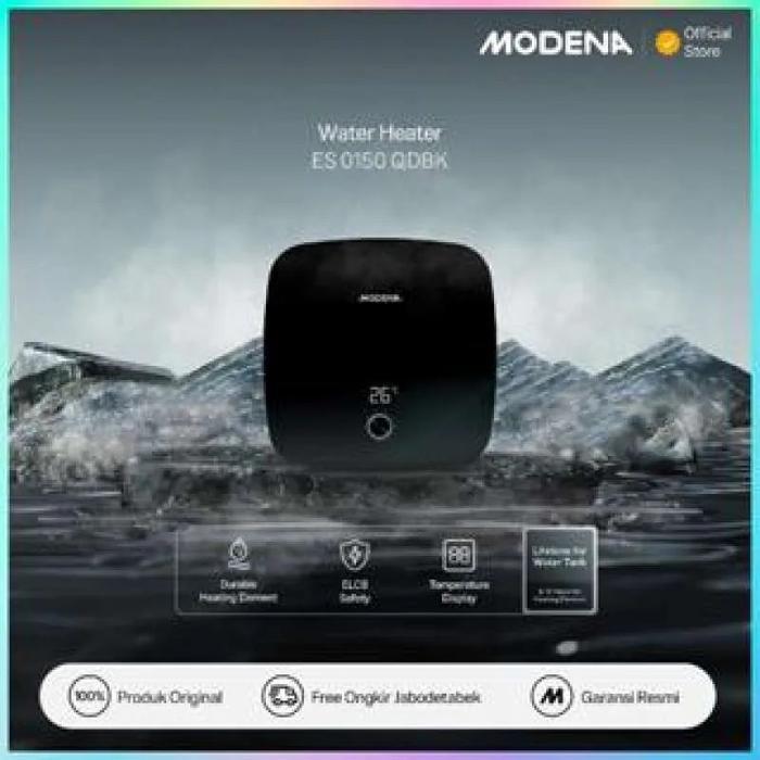 MODENA ES 0150 QDBK Pemanas Air Listrik Dengan Tangki 15L