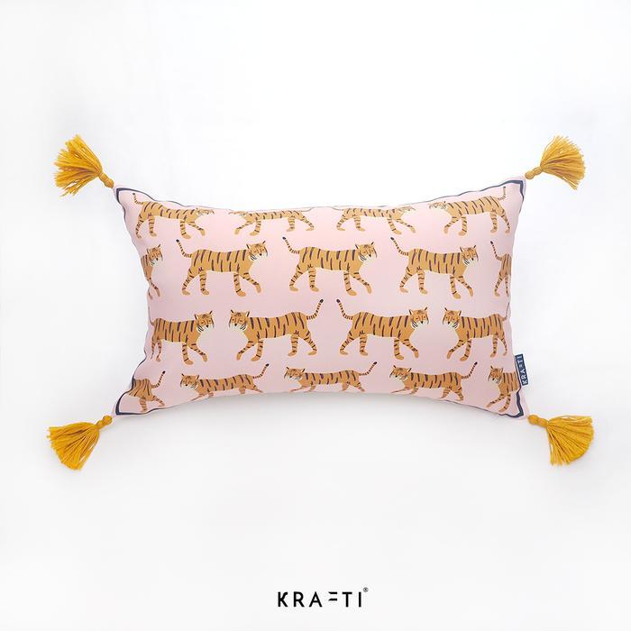 Bantal Sofa / Bantal 30x50cm / Bantal Motif Tiger / Bantal Macan