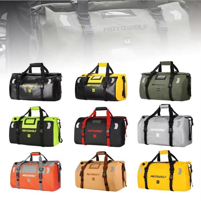 Dry Bag Motor Motowolf Mdl 0717 Tas Touring traveling waterproof 40L