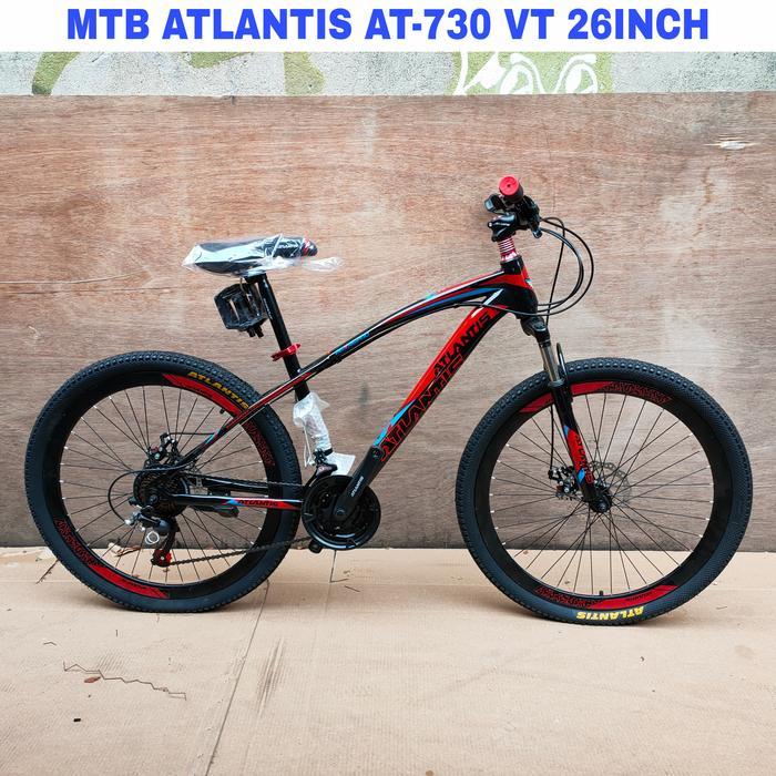 Khusus gojek/grab)Sepeda Gunung MTB Atlantis AT-730 VT 26Inch