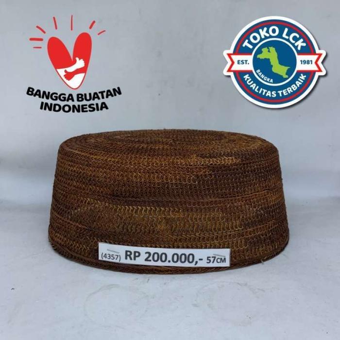 ORIGINAL Kopiah Resam / Peci / Songkok Asli Bangka Dari LCK READY STOCK