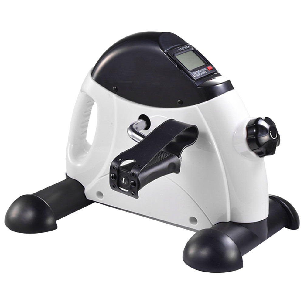 Mini Exercise Bike Arm and Leg Trainer Portable Pedal Trainer Adjustable Foot Pedal Exercise Machine