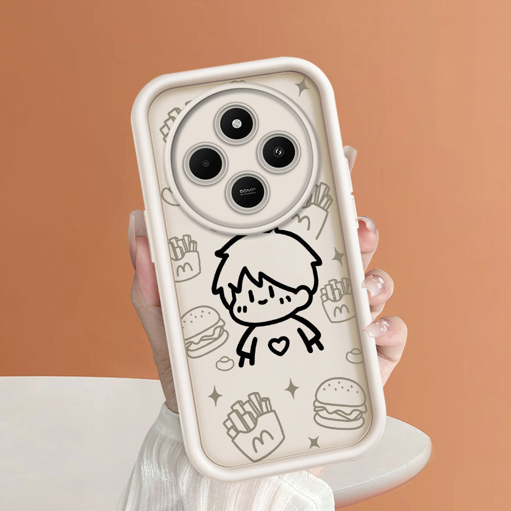 Casing Hp UntukXiaomi Redmi 14C Poco C75 Case Softcase Soft Cesing Handphone Cover Populer Kartun Ca