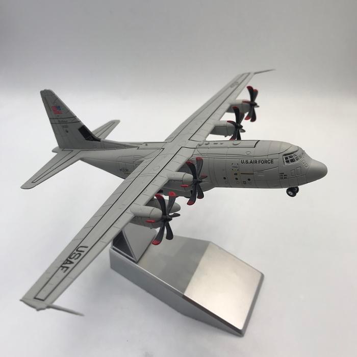 Diecast Pesawat Lockheed C-130J Super Hercules Skala 1:200