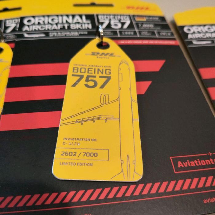 Aviation Tag Dhl B 757-200