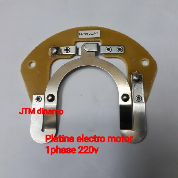 L17 / 19-202 Platina electro motor-platina dinamo-platina 1phase 220 *