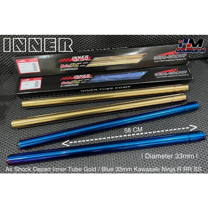 As Shock Depan Inner Ninja R RR SS Gold Blue As 33mm Thailand