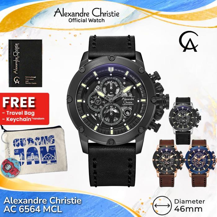 Alexandre Christie Pria AC 6564 MCL AC6564 AC6564MCL Strap Leather