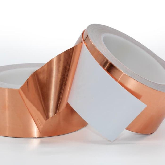 Copper Foil Tape 50Mm X 50 Meter Anti Emi / Rfi /Esi Shield