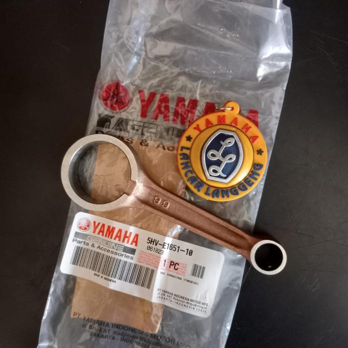 Stang Seher /Connecting Rod Yamaha T105Se/ Crypton /Vega Original Ygp 5Hv-E1651-10 (Kemasan Baru) Po