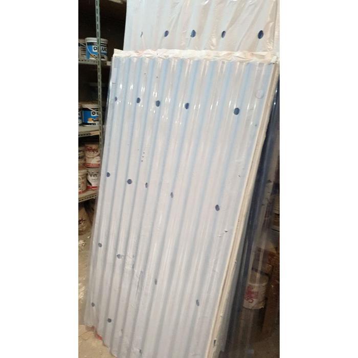 "New" Atap Fiber Neo PVC Roofing Fiberglass Ukuran 1,5m 150cm / PVC Plastik Bulat Vinyl