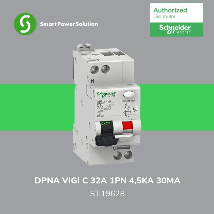 ` Schneider ELCB DPNa Vigi 1P+N 32A 30mA - 19628
