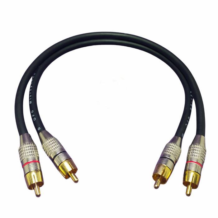 kabel rca to rca pendek audio mixer amplifier RCA SILVER 1 SET