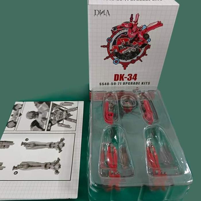 Ready Dna design DK-34 DK34 SS40 SS59 SS71 transformers studio series add on